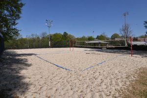 Kaplan Center Sand Volleyball Pits