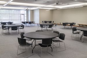 Kaplan Center Studio 4 – Banquet Setup