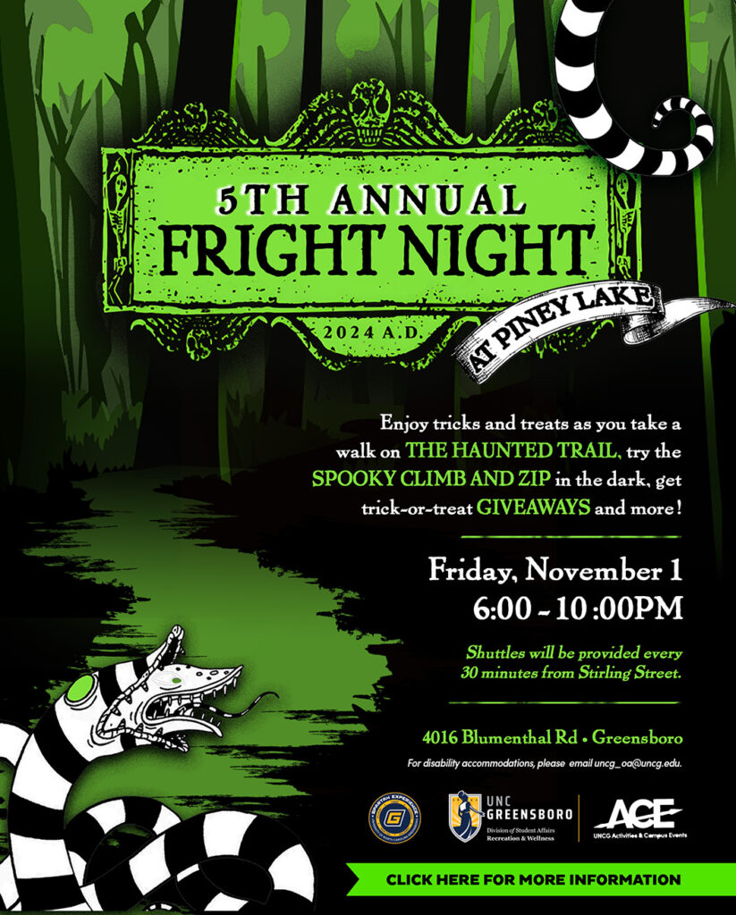 Poster for Fright Night at Piney Lake