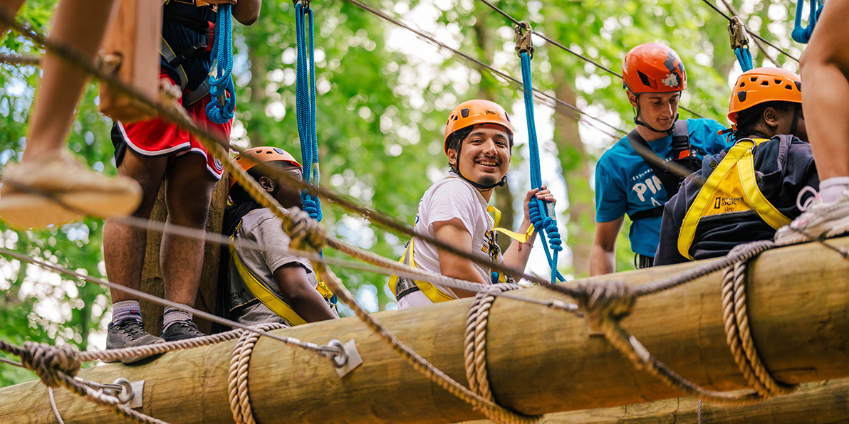 Team Development program at Piney Lake