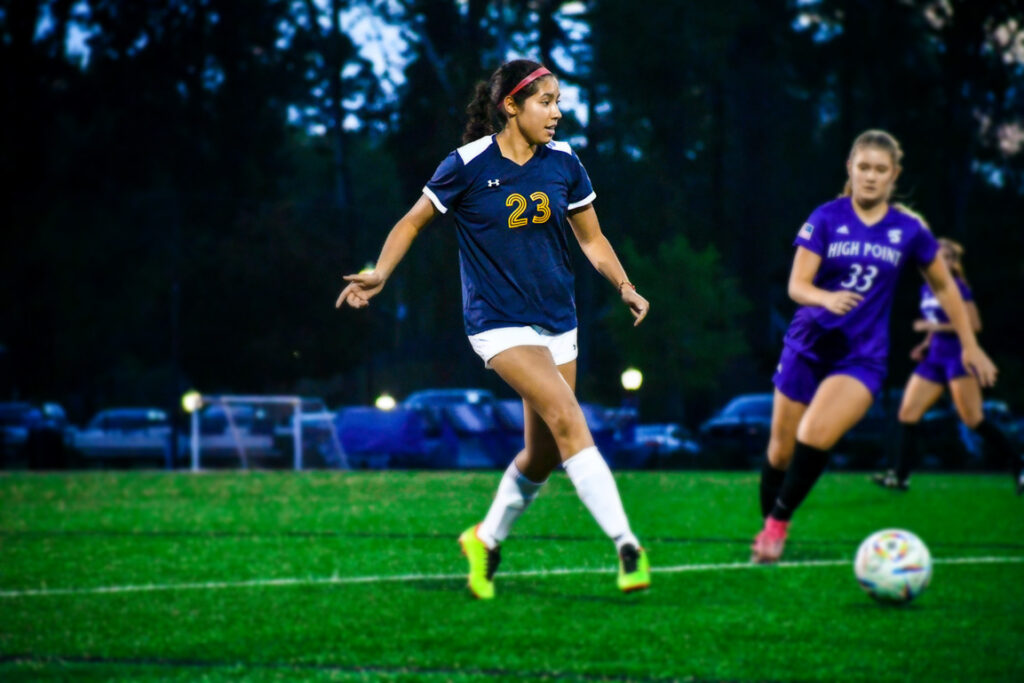 UNCG Intramural Sports Soccer Player