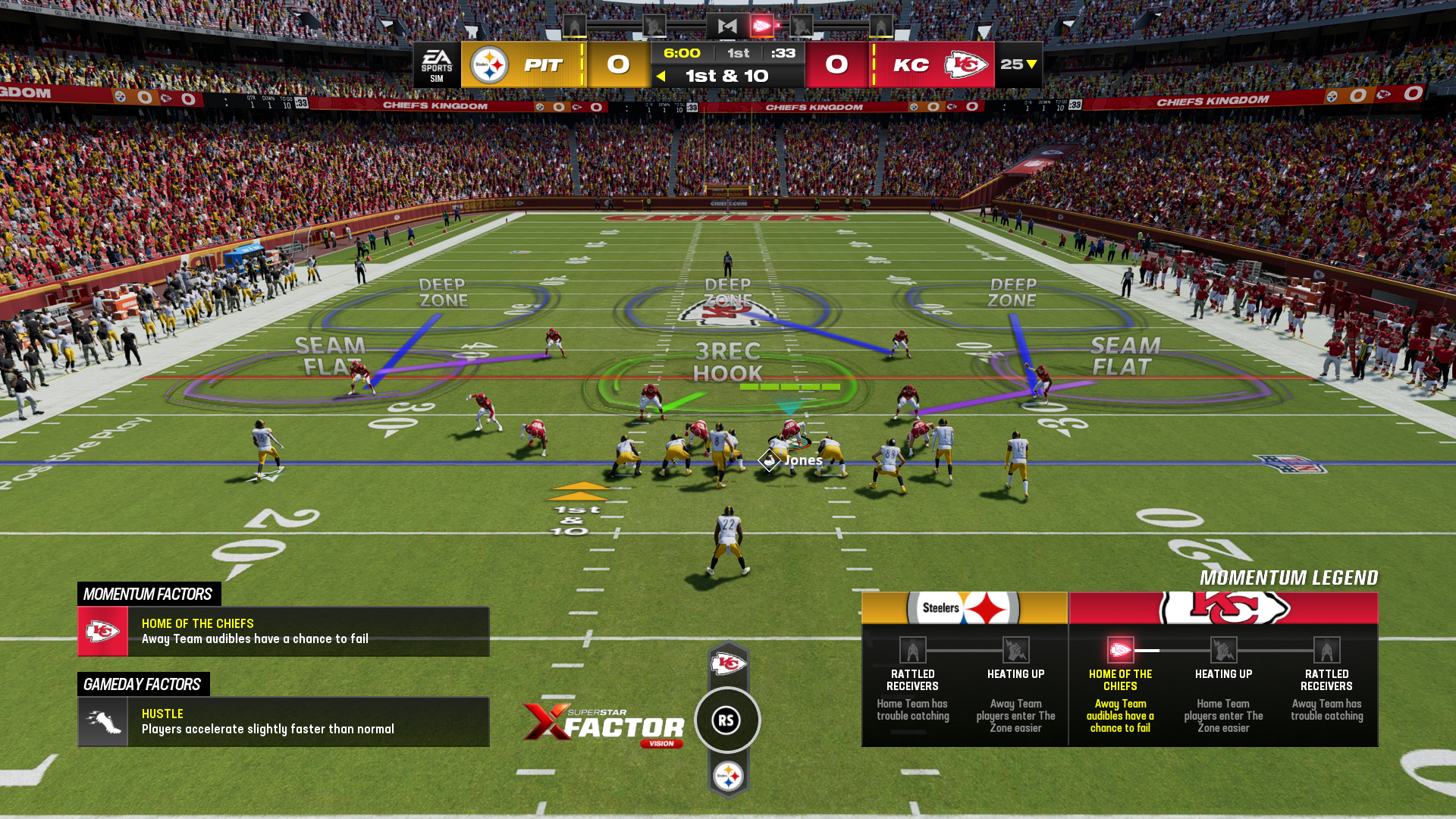 image of game play from madden 24 video game.